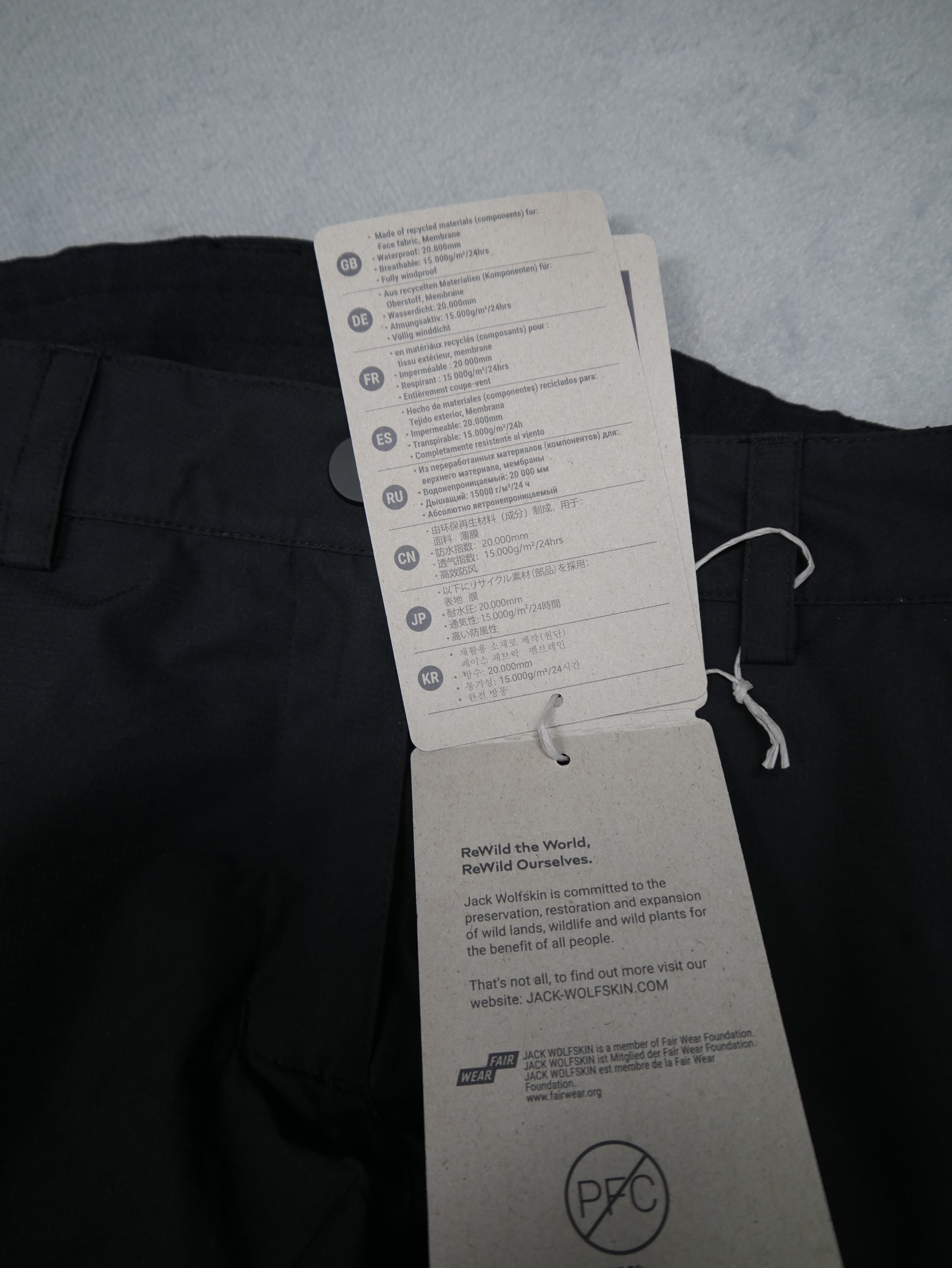 Jack Wolfskin Parana Pants W black