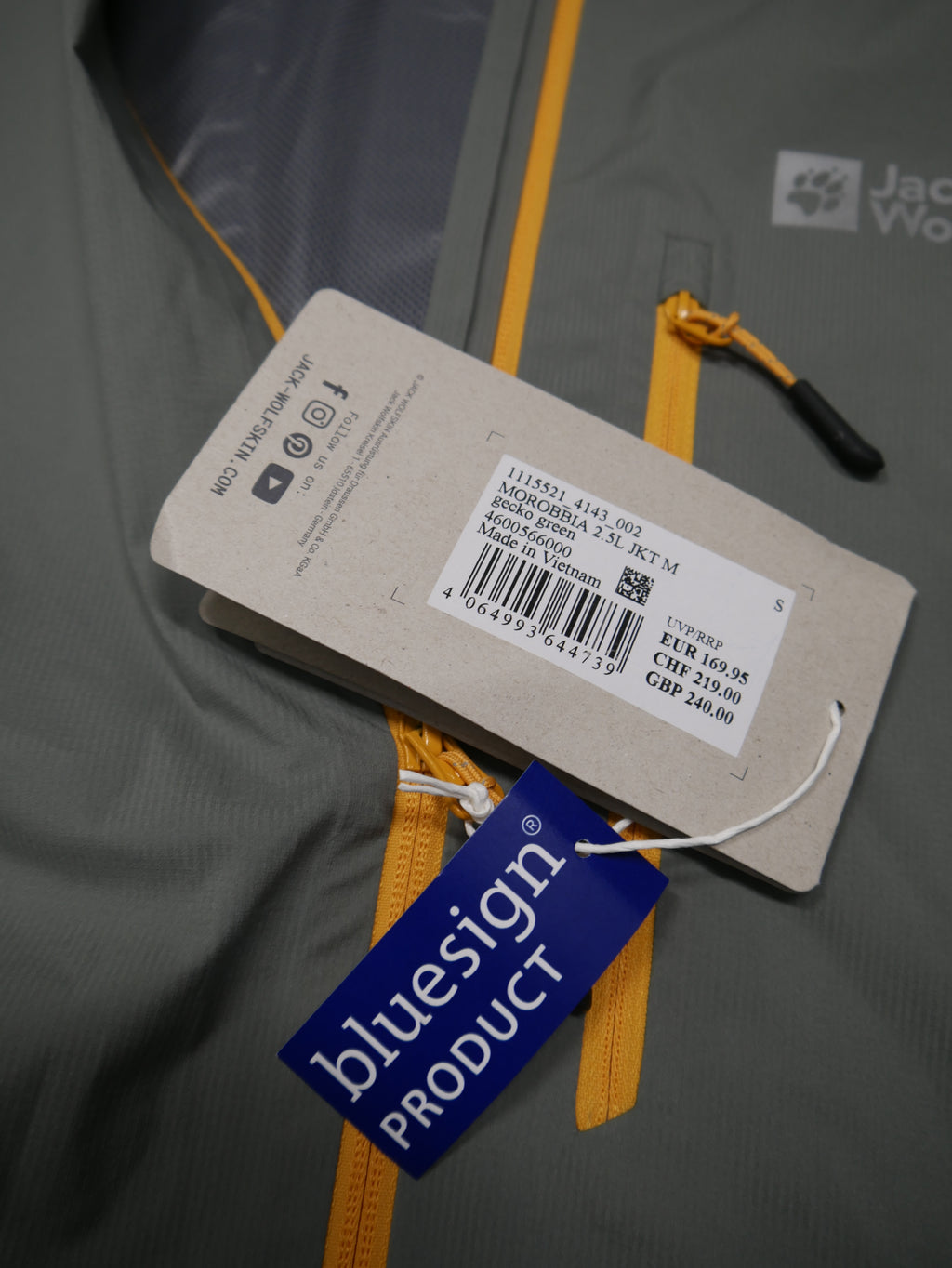Jack Wolfskin Morobbia Regenjacke 2,5L Herren