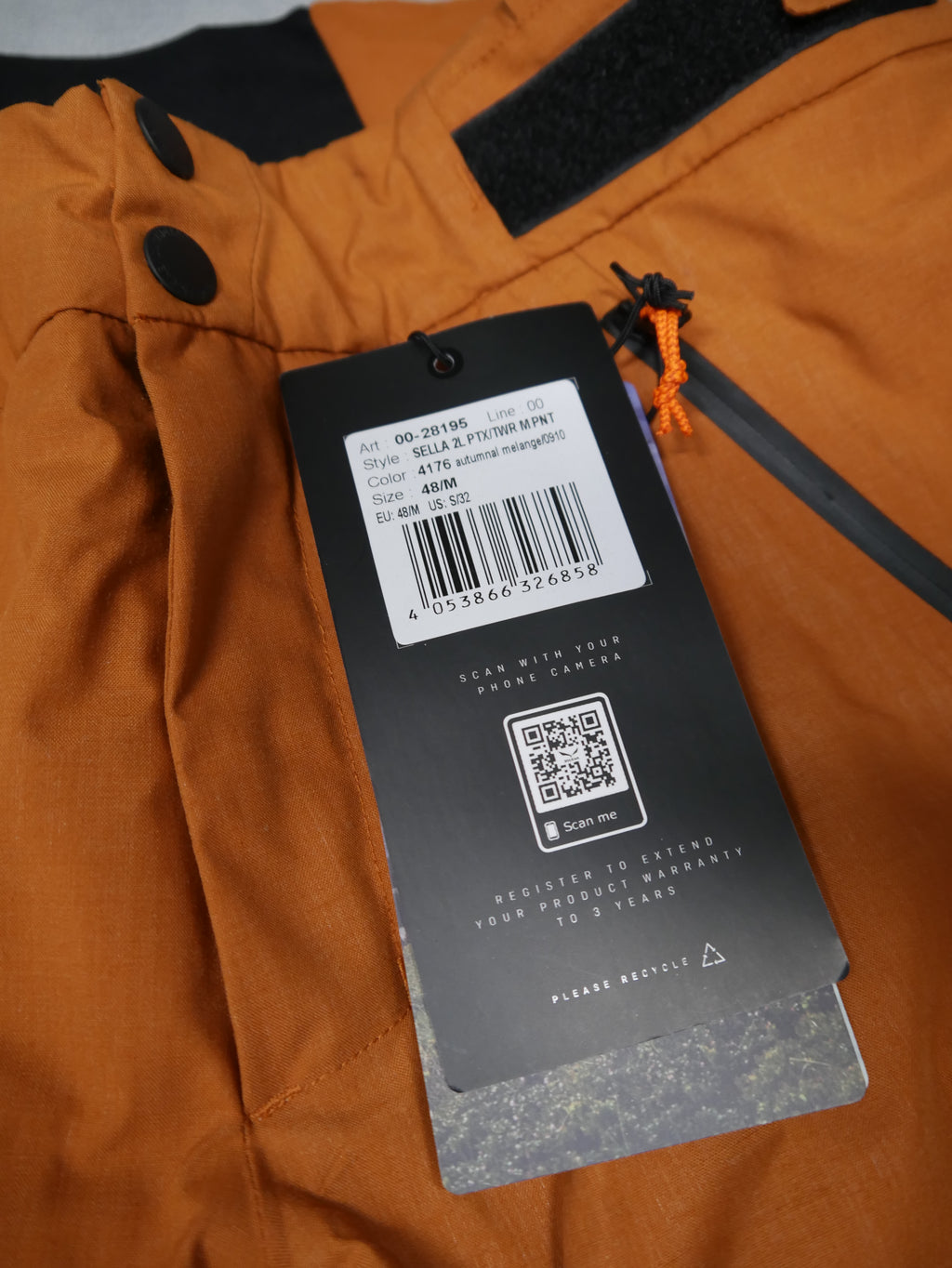 Salewa Sella 2L PTX/TWR Herren Hose