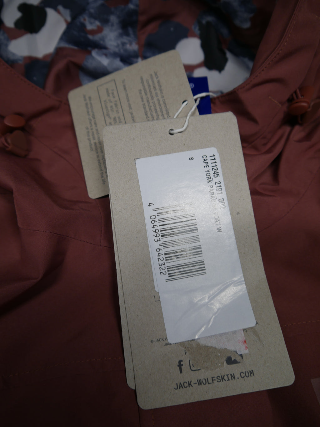 Jack Wolfskin Cape York Paradise Coat W
