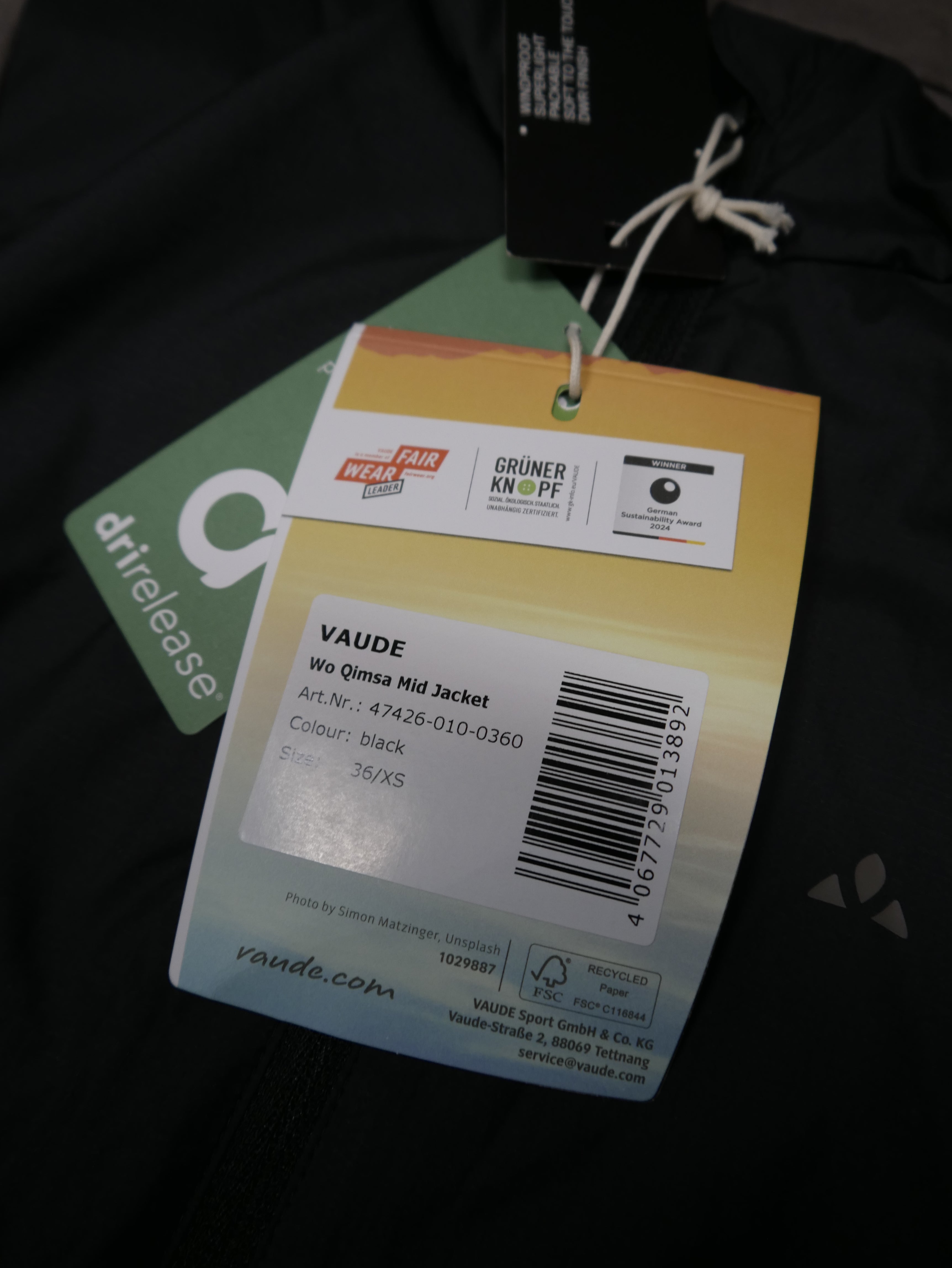 Vaude Qimsa Mid Jacke Damen