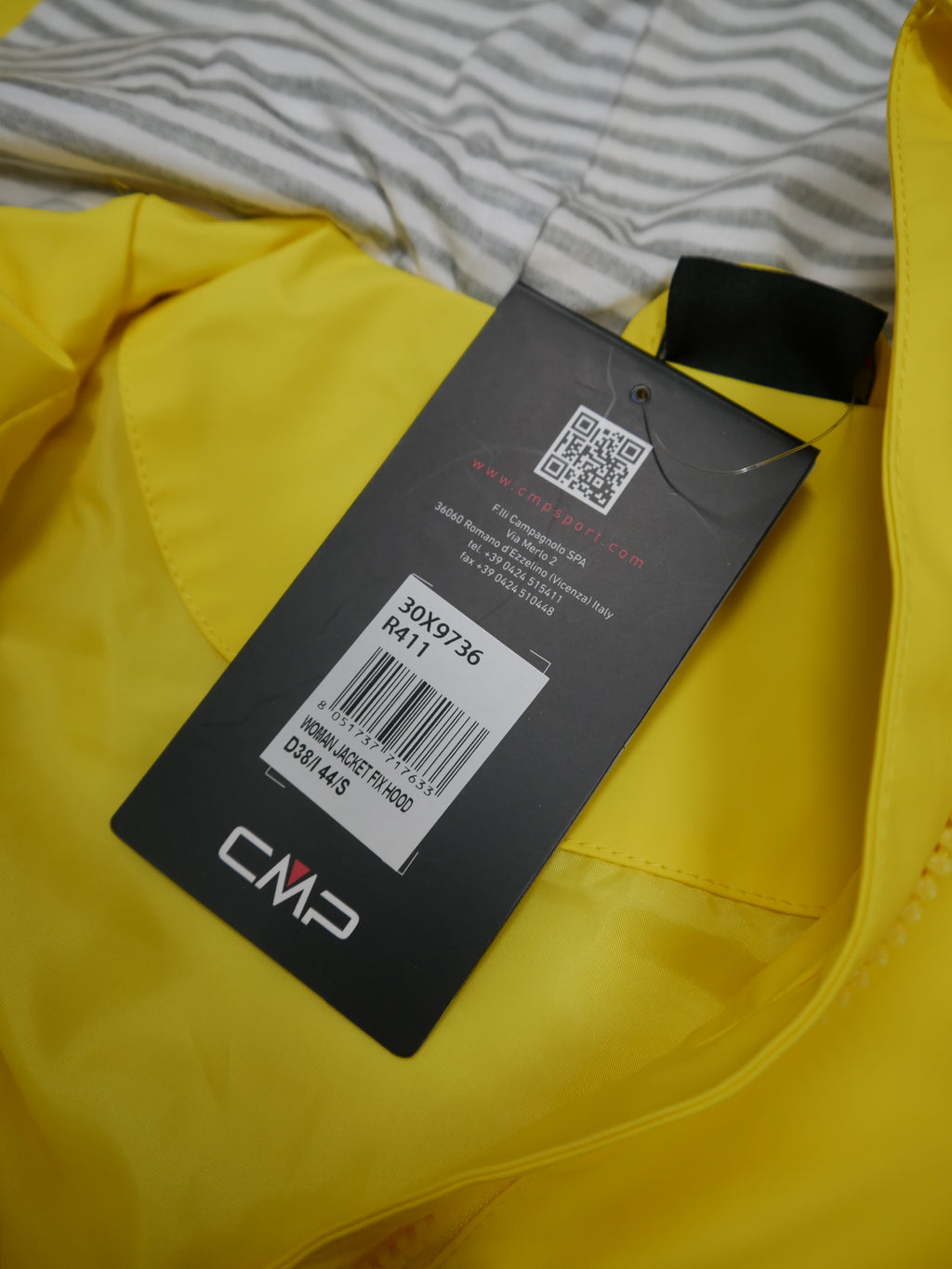 CMP Woman Jacket FIX HOOD PU