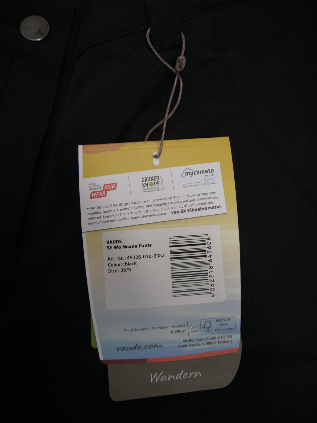 Vaude SE Wo Noana Pants
